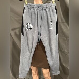 Mens Nike NBA Golden State Warriors Showtime Jogger Pants Size Medium